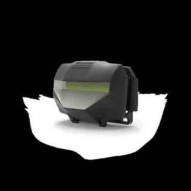 Фонарь светодиодный налобный 1 Вт 100 лм Черный IP42 на батарейках 3xAAА GFL Gauss