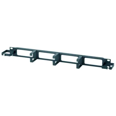 Кабельный организатор см-1U-V6H2-PL с пластиков.кольцами (6верт. и 2гор.)19д1U