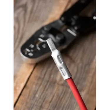 Наконечник штифтовой алюминиевый НША 25-15