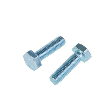 Болт DIN933 М8х25 шестигранная голова полная резьба оцинкованный (12 шт)