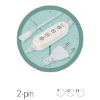 Таймер для фитосветильника FITO-LINETIME (2-pin) с проводом 1,5 м