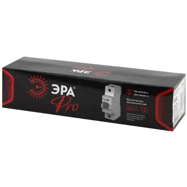 Выключатель автоматический PRO NO-901-33 ВА47-100 3P 80А кривая C 10кА ЭРА