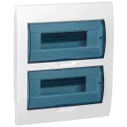 Щит распределительный встраиваемый ЩРВ-П-24 IP41 пластиковый прозрачная дверь