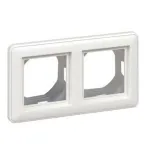 W59 Рамка 2 поста IP44 белая