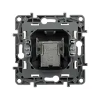 ETIKA Розетка телевизионная TV проходная 15дБ слоновая кость