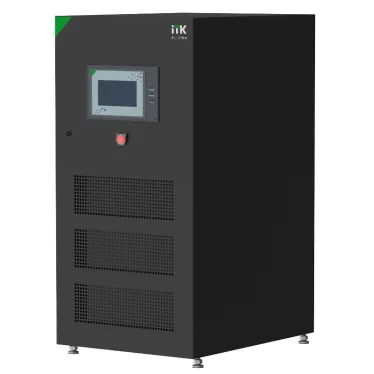 Источник бесперебойного питания Online 80кВА/72кВт 3ф, с выходным трансформатором 360-384VDC без АКБ с сенсорным экраном