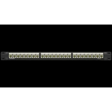 Патч-панель 191UCAT6А 24 модуля RJ45 неэкранированная