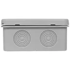 Коробка распределительная KMP-030-035 с крышкой (85х85х40) для прямого монтажа без мембр. вводов серая IP54 EKF