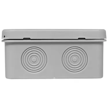 Коробка распределительная KMP-030-035 с крышкой (85х85х40) для прямого монтажа без мембр. вводов серая IP54 EKF