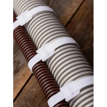 Хомут-липучка 14х310 мм белый (20 шт) PROxima