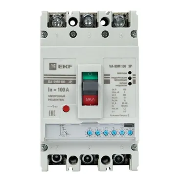 Выключатель автоматический ВА-99М 100/100А 3P 50кА с электронным расцепителем PROxima