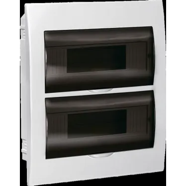 Щит распределительный встраиваемый ЩРВ-П-24 IP41 пластиковый прозрачная дверь