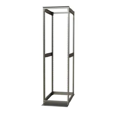 Стойка открытая 19-дюймовая. 42U. высота 2070 мм двухрамная. ширина 550 мм глубина регулируется 800-1250 мм цвет серый (RAL 7035)