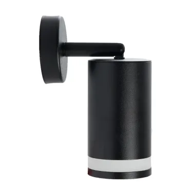 Светильник ДБО GU10 без лампы наклонный черный