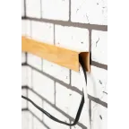 Заглушка (40х25) (4 шт) Plast под светлое дерево