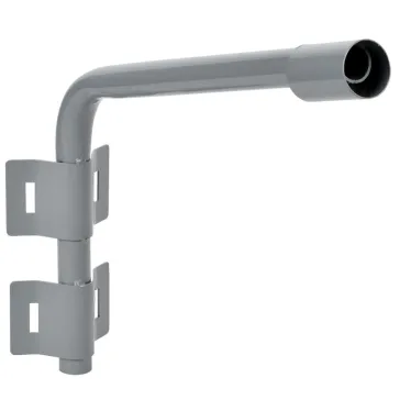 LIGHTING Кронштейн КР-2 D-48мм L-500мм под монтажную ленту 2 хомута серый IEK