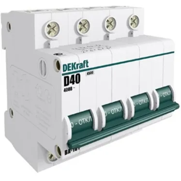 Выключатель автоматический четырехполюсный 32А D ВА-101 4.5кА