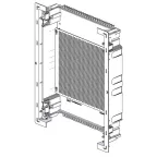 Монтажная плата перфорированная для ProfiBox большая