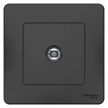 BLANCA скрытой установки коннектор тв, антрацит