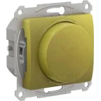 GLOSSA СВЕТОРЕГУЛЯТОР (диммер) поворотно-нажимной, 315Вт, механизм, ФИСТАШКОВЫЙ