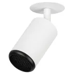 Светильник встраиваемый алюминиевый KL106 WH/BK MR16 GU5.3 белый/черный матовый