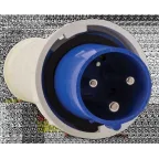 Вилка кабельная 63А 2Р+Е IP67 переносная 220В 033