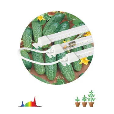 Модульный светильник для растений FITO-3х10W-LINE-Ra90 полного спектра 30 Вт