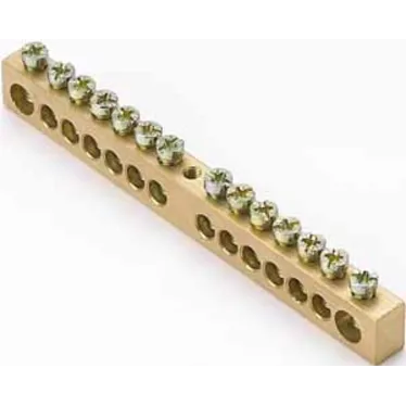 Шина нулевая 8х12 (14групп/центр) ШН-201