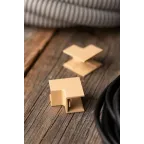 Угол внутренний (16х16) (4 шт) Plast под светлое дерево