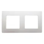 ETIKA Рамка 2 поста слоновая кость