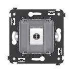 Avanti Компьютерная розетка RJ-45 без шторки в стену, кат.5е одинарная Закаленная сталь