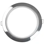 Светильник под лампу с цоколем GX70 хром глянцевый 121х54 мм