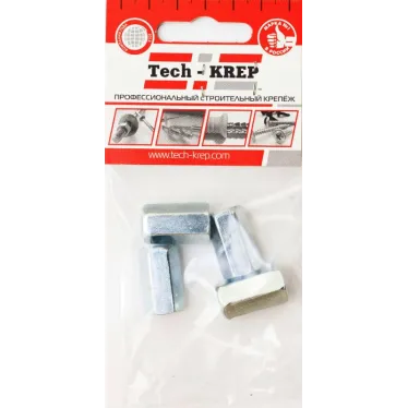 Гайка DIN6334 М8 удлиненная соединительная оцинкованная (4 шт)