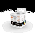 Лампа светодиодная LED 3.5 Вт 290 лм 3000К софит MR16 теплый GU5.3 AC 220В Elementary Gauss