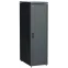 Шкаф сетевой 19дюймов LINEA N 42U 600х1000 мм металлические двери черный