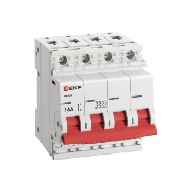 Выключатель нагрузки ВН-63N 4P 16А PROXIMA