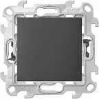 Выключатель проходной Push@Go, графит