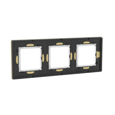 Рамка из натурального дерева, ''Avanti'', беленый дуб, 6 модулей