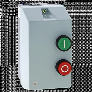 Пускатель в корпусе IP65 КМЭ 12А 400В с РТЭ и индикатором PROxima