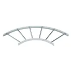 Угловая секция 90° лестничного лотка 60х600 мм R-500 мм. LB 90 660 R5 FS