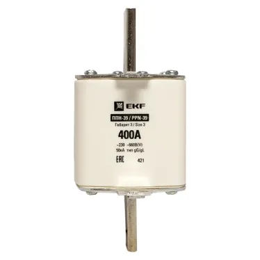 Вставка плавкая ППН-39 630/400А габарит 3