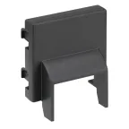 Connect Плата для ввода кабель-канала 20х20мм к Офиблок Плюс 45х45мм графит