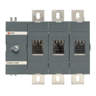 Рубильник 1250A 3P без рукоятки управления TwinBlock