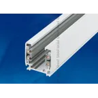 Шинопровод осветительный, тип А Трехфазный белый Длина 1 м UBX-AS4 WHITE 100 POLYBAG