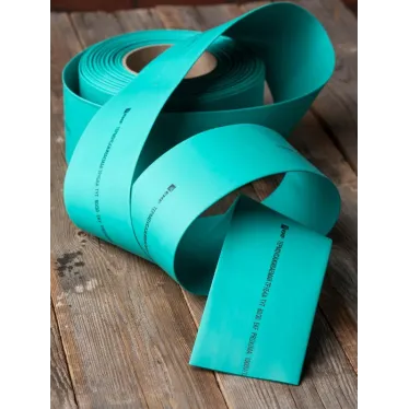 Термоусаживаемая трубка ТУТ нг 60/30 зелёная рулон PROxima