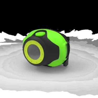 Фонарь светодиодный налобный 4 Вт 230 лм Черный IP42 на батарейках 3xААА GFL Gauss