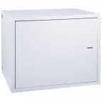 Шкаф настенный 19 АНТИВАНДАЛЬНЫЙ распашной 10U 600х500х500мм RAL7035,