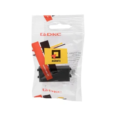 Avanti Заглушка модульная, , Черный матовый, 1 модуль