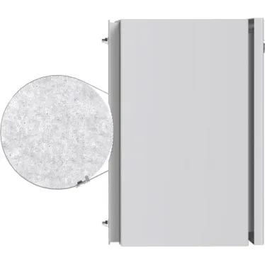 Крепление на столб монтажной полосой (ширина шкафадо 400 мм) Basic