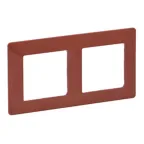 Valena LIFE Рамка 2 поста терракот универсальная